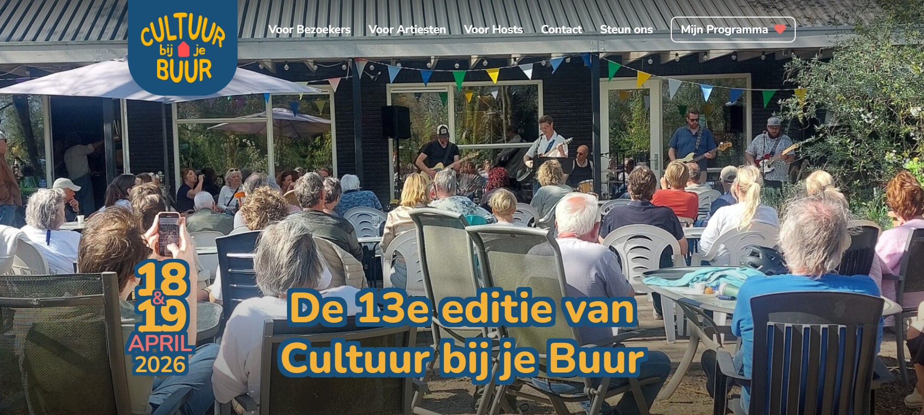 Cultuur bij je Buur zoekt..